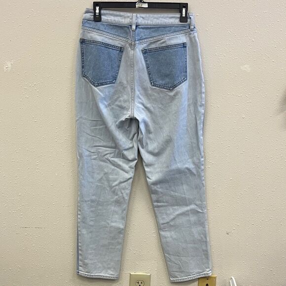 Pacsun mom jeans high rise Colorblock Denim Jeans size 27 - Picture 2 of 2